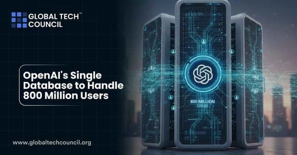 OpenAI's Single Database to Handle 800 Million Users
