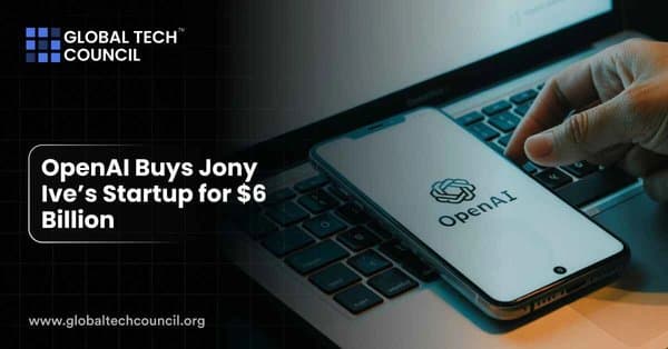 OpenAI Buys Jony Ive’s Startup for -6 Billion