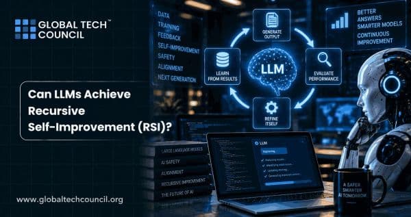 Can LLMs Achieve Recursive Self-Improvement (RSI)?