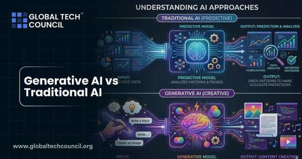 Generative AI vs Traditional AI