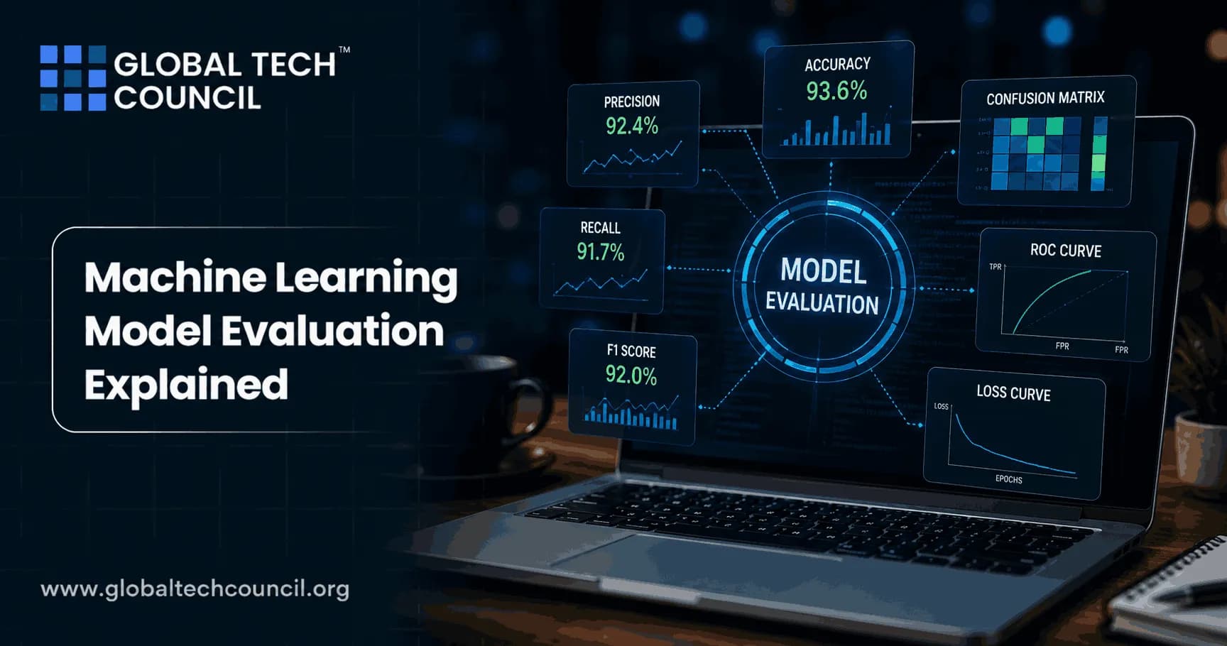 Machine Learning Model Evaluation Explained: Accuracy, Precision, Recall, F1, and ROC-AUC