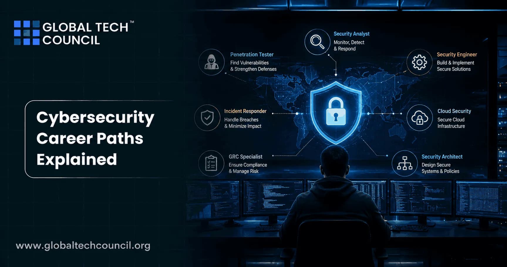 Cybersecurity Career Paths Explained SOC Analyst vs Penetration Tester vs Cloud Security Engineer