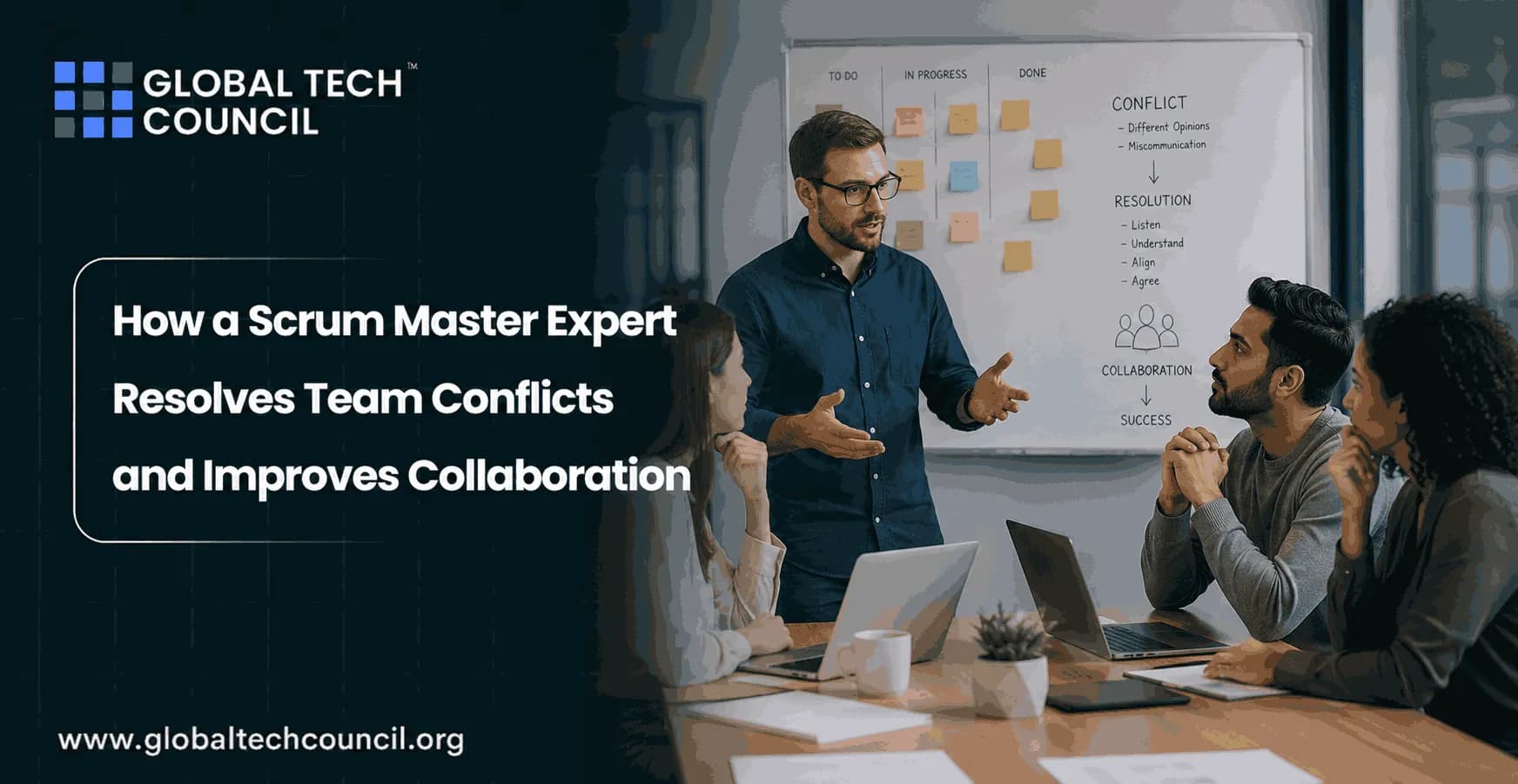 How a Scrum Master Expert Resolves Team Conflicts and Improves Collaboration