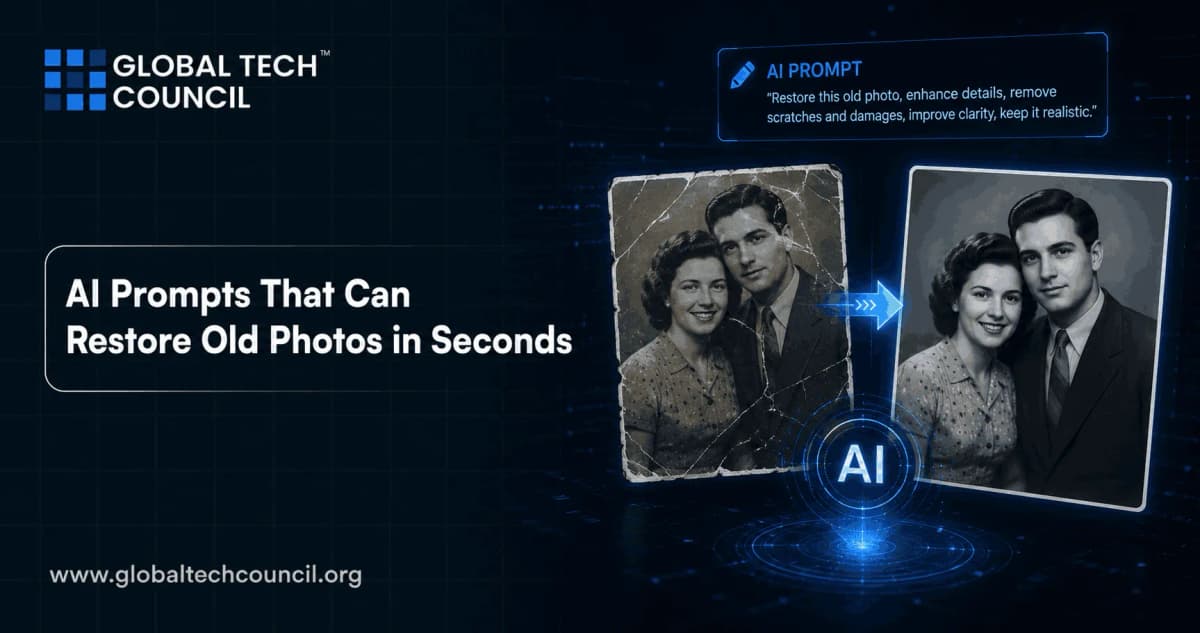 AI Prompts That Can Restore Old Photos in Seconds