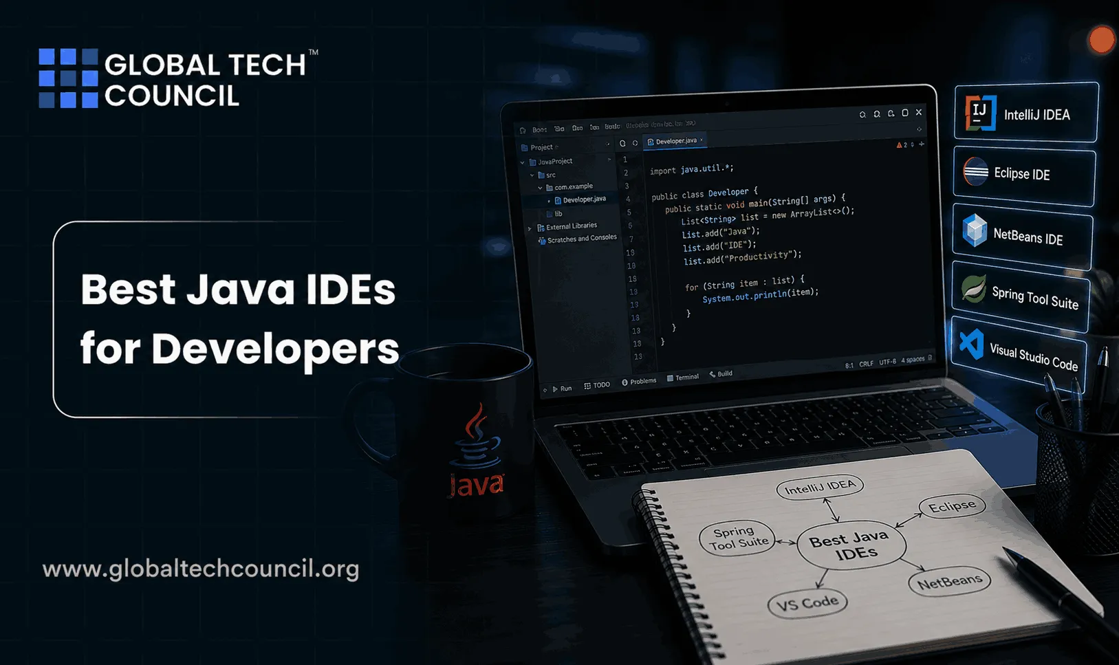 Best Java IDEs: Eclipse, IntelliJ IDEA, VS Code