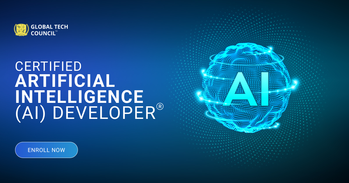 Certified Artificial Intelligence AI Developer™