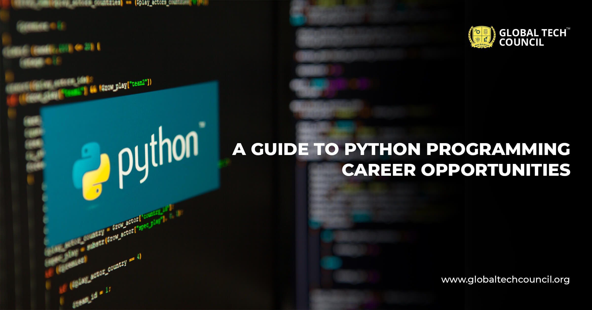 A guide to Python programming Career Opportunities