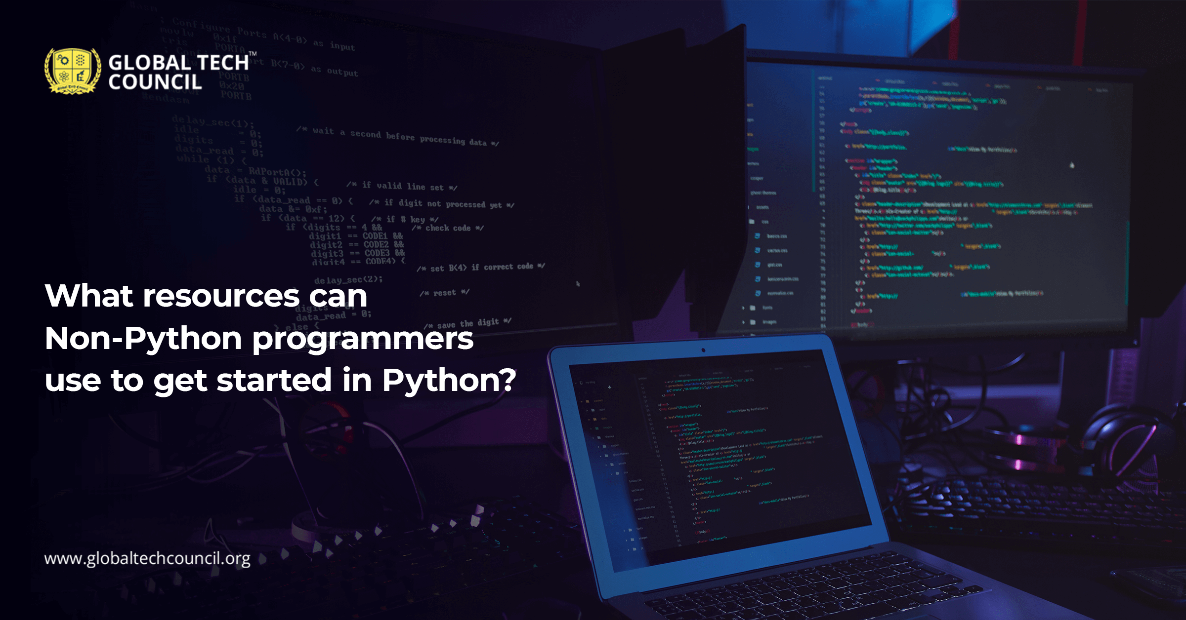 What resources can Non-Python programmers use to get started in Python