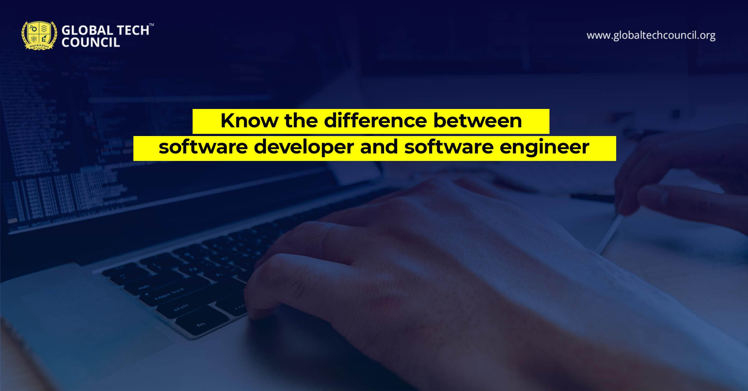 Know the difference between software developer and software engineer