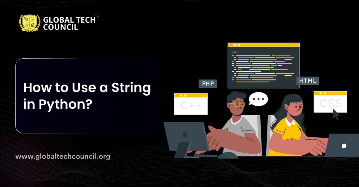 How to Use a String in Python?