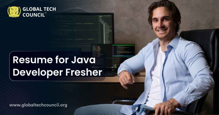 Resume for Java Developer Fresher - Global Tech Council